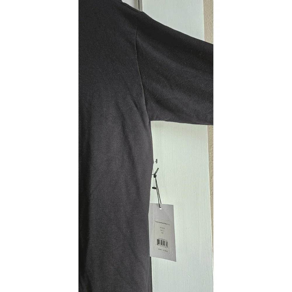 NWT  BAILEY/44 woman Sz Small black green plaid‎ dress made in USA